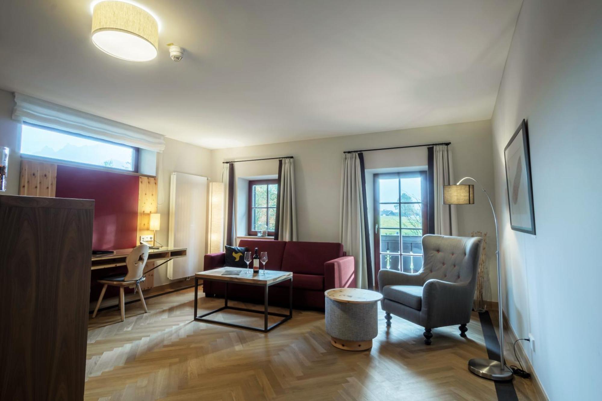 Klosterhof - Alpine Hideaway & Spa Bad Reichenhall Oda fotoğraf